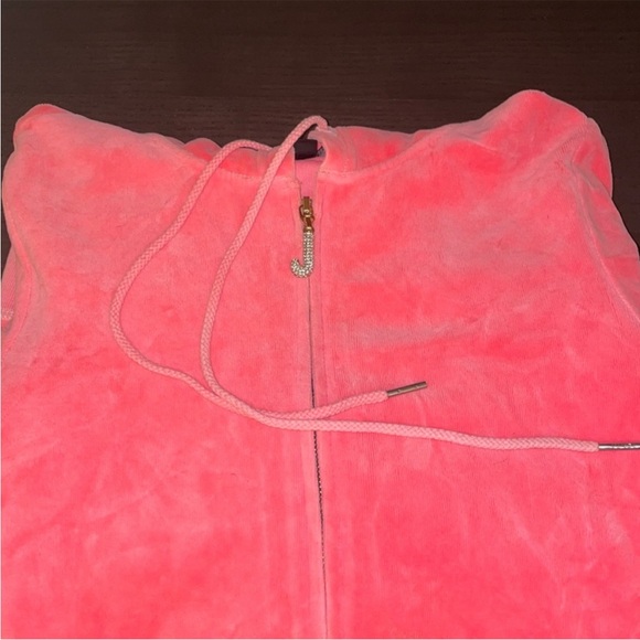 Y2K CORAL PINK JUICY COUTURE SWEATER🪸 - Picture 8 of 8